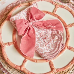 Serena Pink Leopard Napkins (Set Of 4)|Mrs. Alice Hot