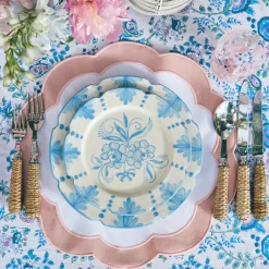 Seville Blue Gardenia Starter Plate|Mrs. Alice