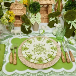 Seville Green Gardenia Starter Plate|Mrs. Alice Discount