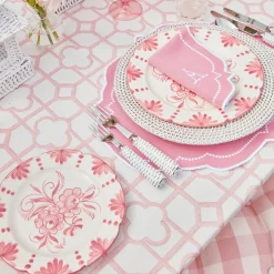 Seville Pink Gardenia Dinner Plate (Set Of 4)|Mrs. Alice Discount