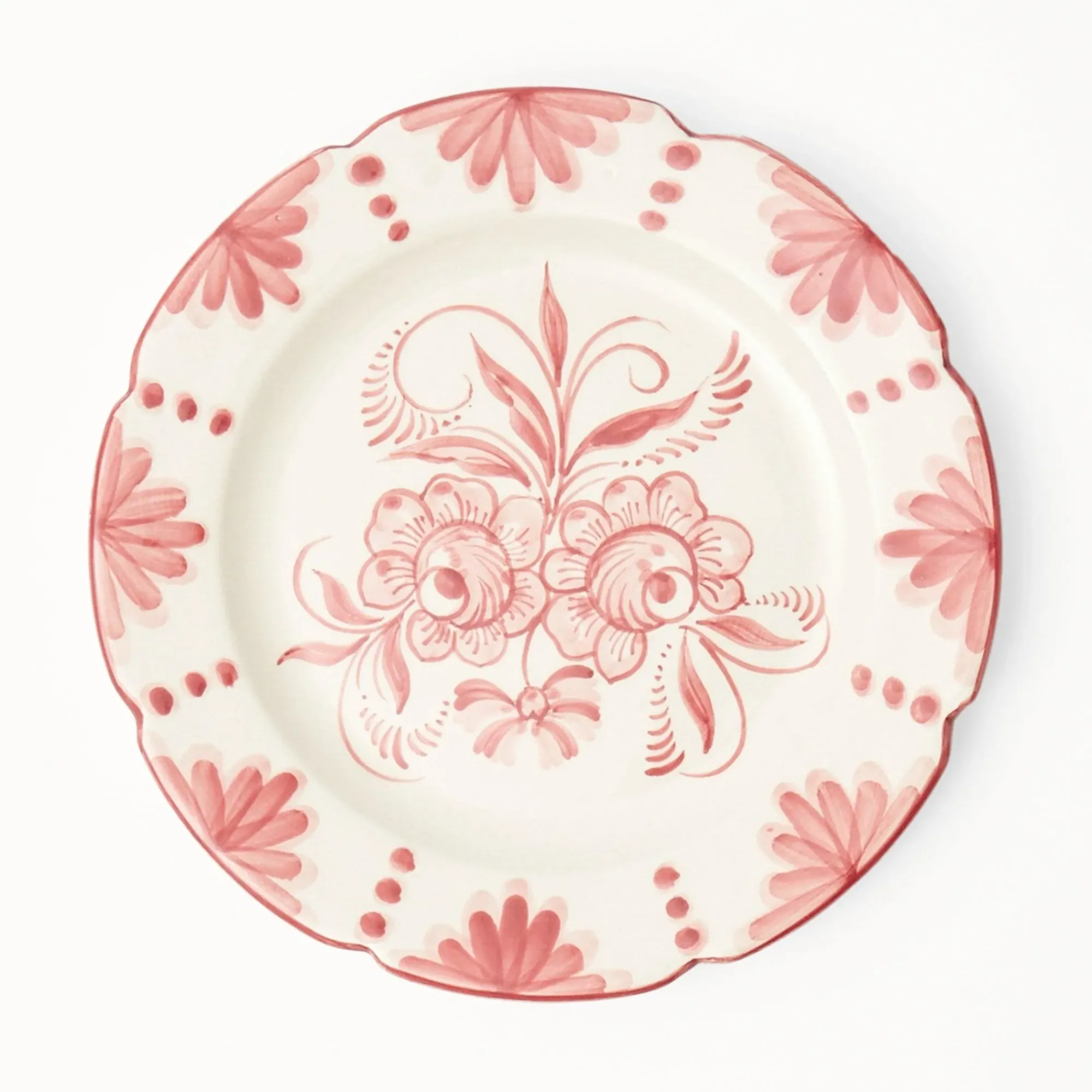Seville Pink Gardenia Dinner Plate|Mrs. Alice Online
