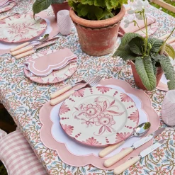 Seville Pink Gardenia Dinner Plate|Mrs. Alice Online
