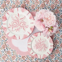 Seville Pink Gardenia Starter Plate|Mrs. Alice New