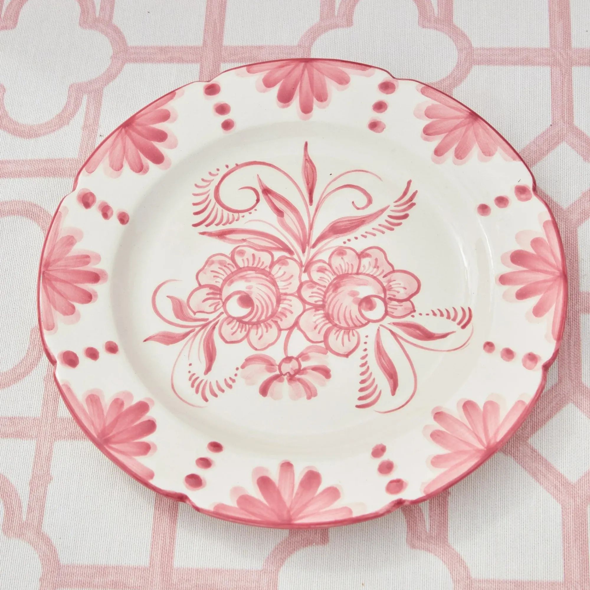 Seville Pink Gardenia Starter Plate|Mrs. Alice New