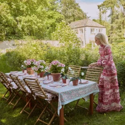 Seville Pink Gardenia Starter Plate (Set Of 4)|Mrs. Alice New