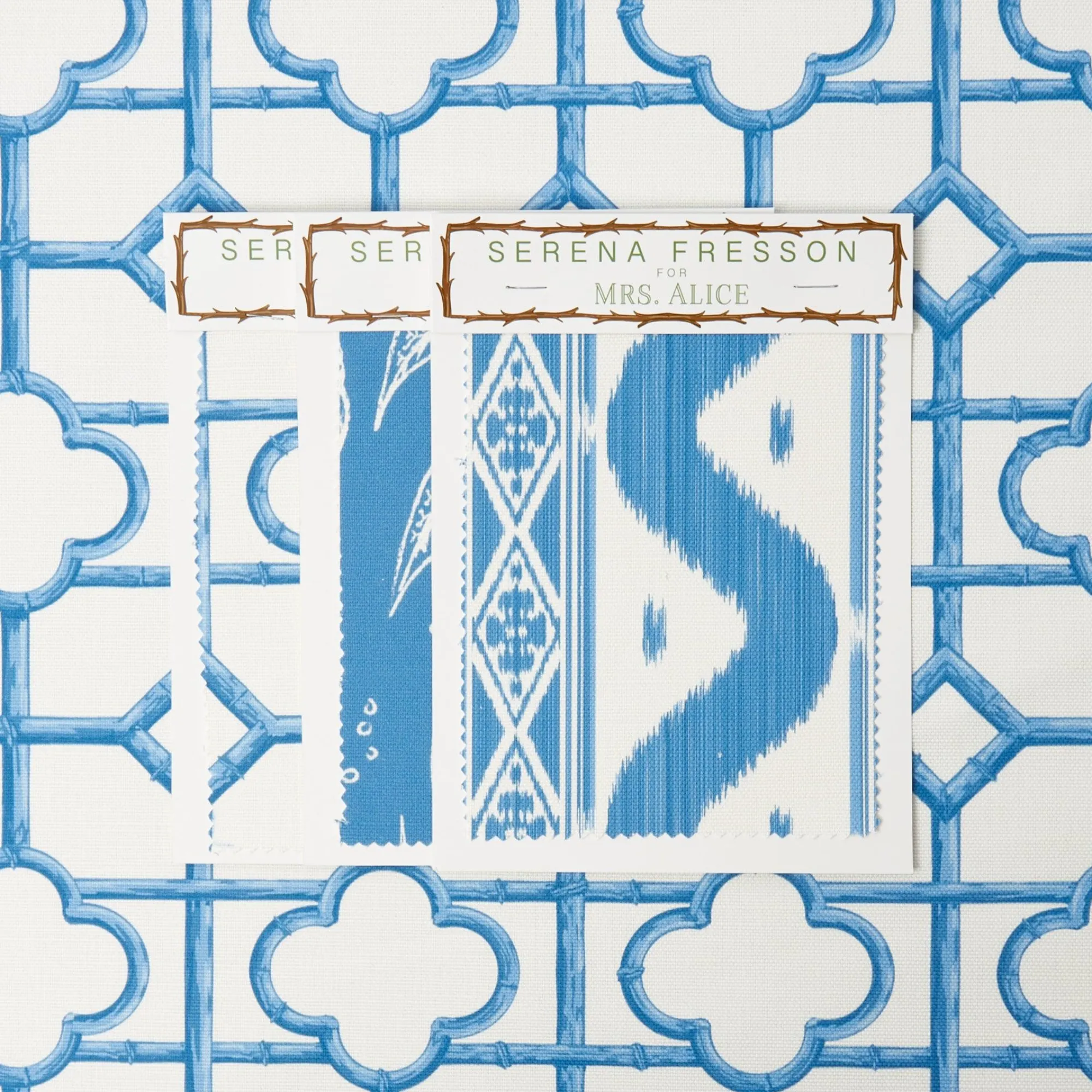 Shaded Bamboo Fabric|Mrs. Alice Hot