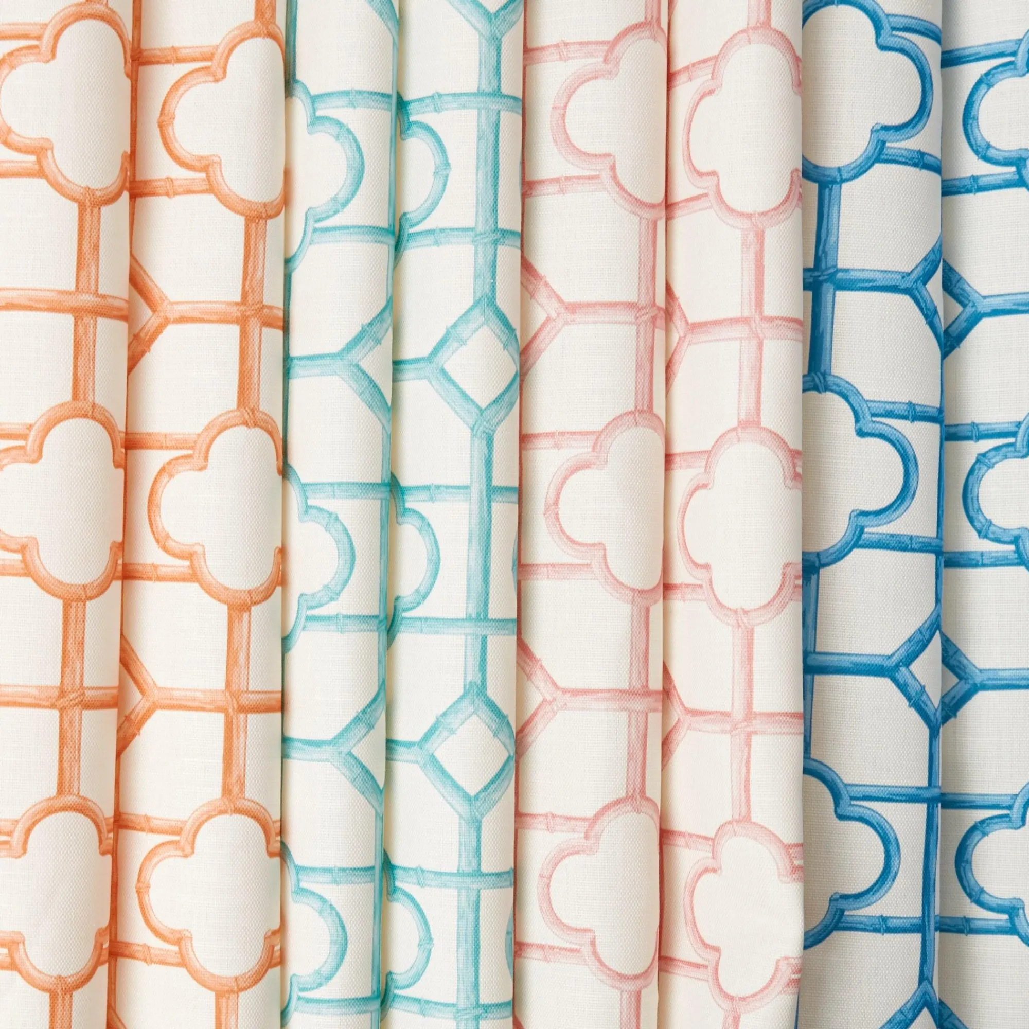 Shaded Bamboo Fabric|Mrs. Alice Hot