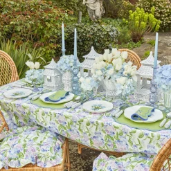 Small Blue Fluted Vase (Set Of 3)|Mrs. Alice Best