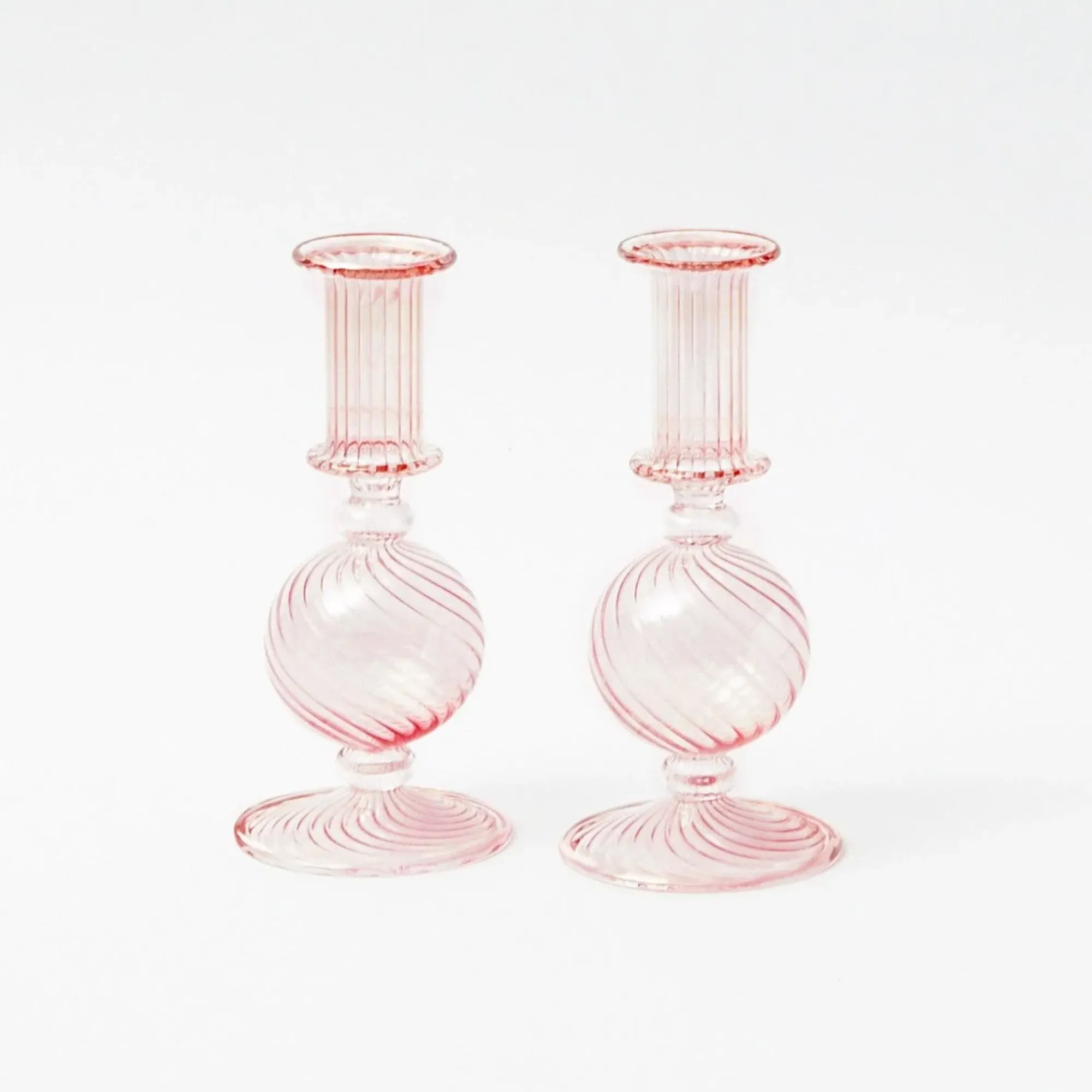 Small Camille Peony Candle Holder (Pair)|Mrs. Alice Online