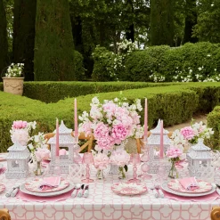 Small Camille Peony Candle Holder (Pair)|Mrs. Alice Online