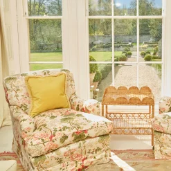 Sophia Rattan Side Table|Mrs. Alice Clearance