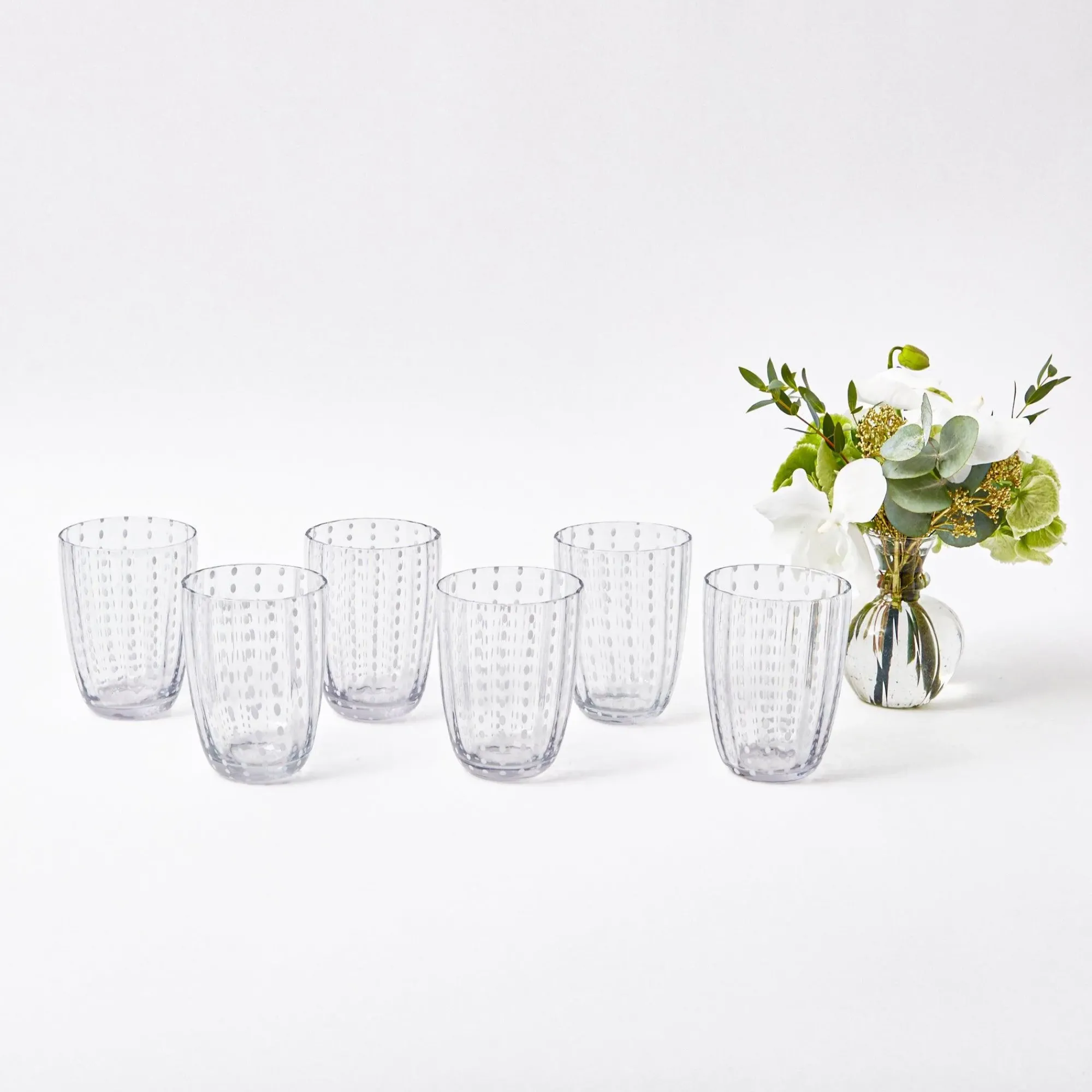 Speckle Water Glasses (Set Of 6)|Mrs. Alice Hot