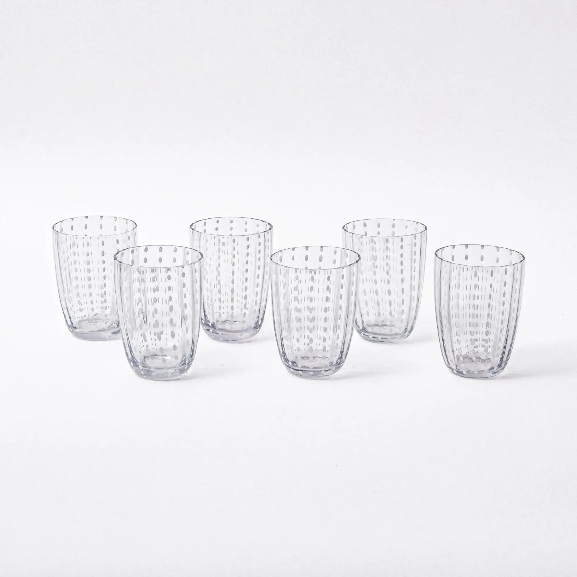 Speckle Water Glasses (Set Of 6)|Mrs. Alice Hot
