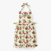 Strawberry Frilled Apron|Mrs. Alice Discount