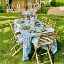 Sylvie Green Embroidered Napkins (Set Of 4)|Mrs. Alice Discount