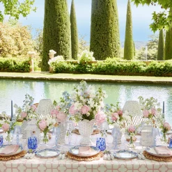 Tall Rechargeable Lamp With White Seagrass Lampshade|Mrs. Alice New