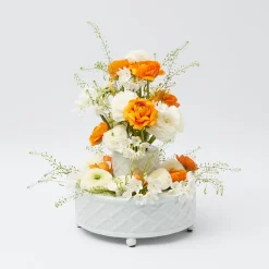 Three Piece Ceramic Bamboo Vase|Mrs. Alice Best