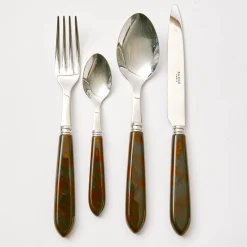 Tortoiseshell Cutlery Set (4 Piece)|Mrs. Alice New
