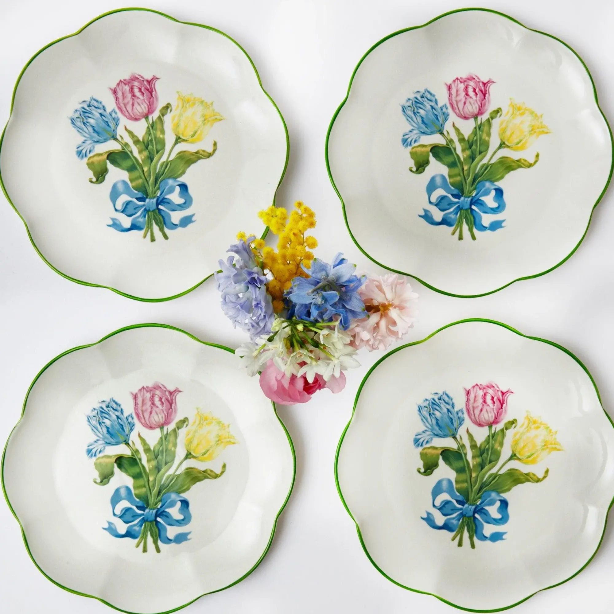 Tulip Dinner Plate (Set Of 4)|Mrs. Alice New