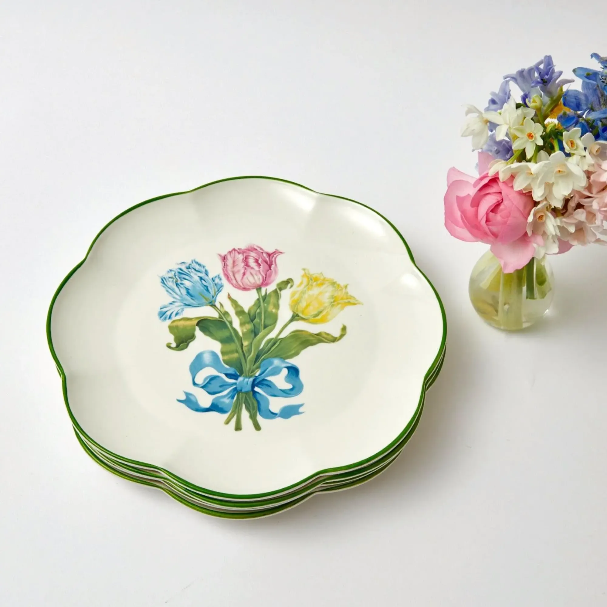 Tulip Dinner Plate (Set Of 4)|Mrs. Alice New