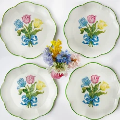 Tulip Dinner Plate (Set Of 4)|Mrs. Alice