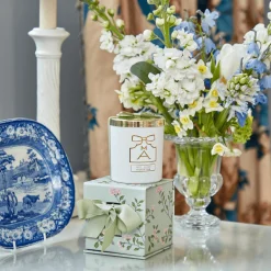 Velvet Oak Scented Candle & Pot Set|Mrs. Alice Outlet