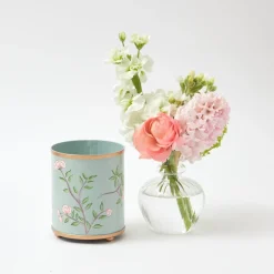 Velvet Oak Scented Candle & Pot Set|Mrs. Alice New