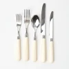 White Ivory Cutlery (5 Piece)|Mrs. Alice Discount