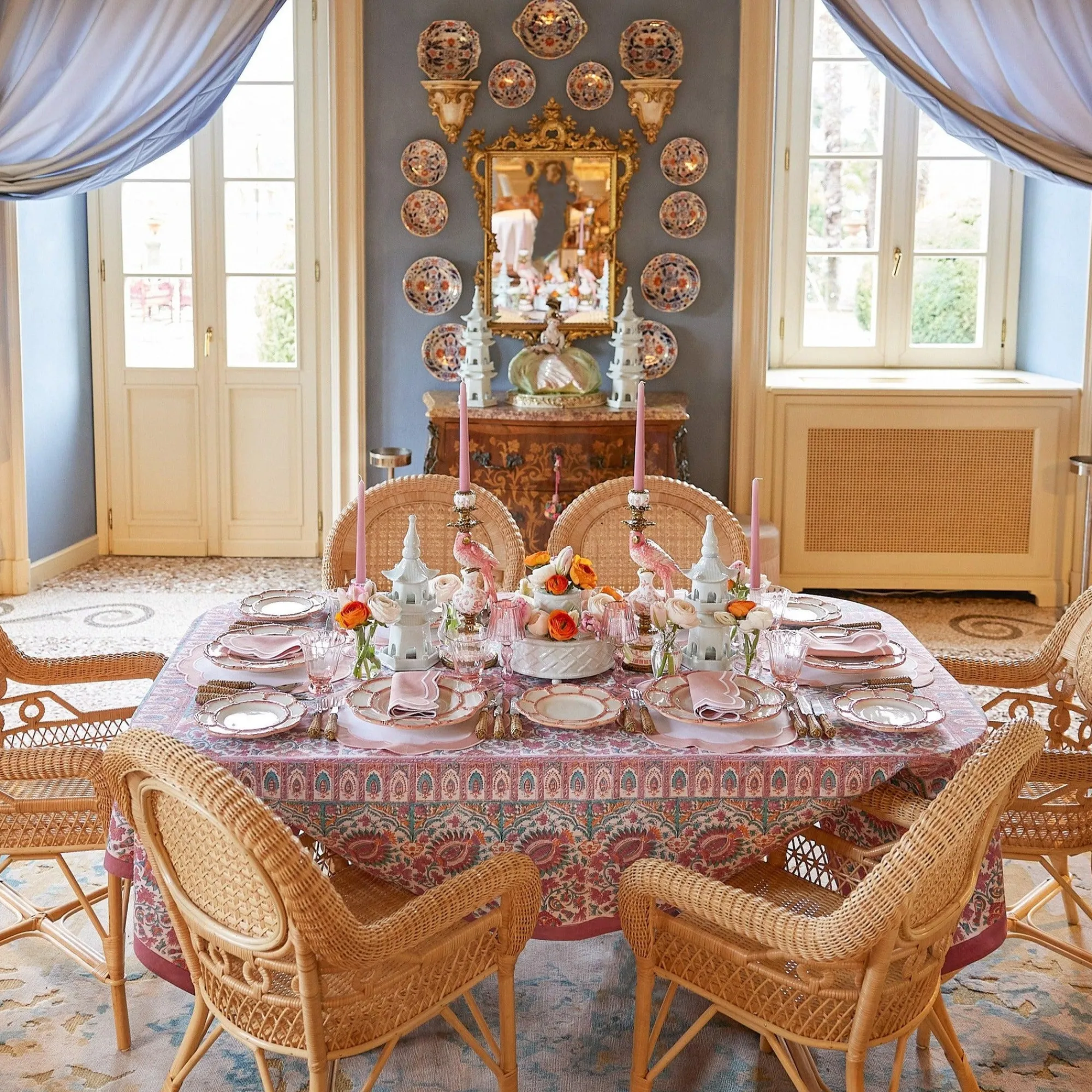 White Porcelain Pagoda|Mrs. Alice