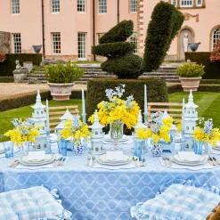 White Porcelain Pagoda Decoration Set|Mrs. Alice New