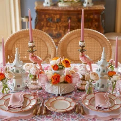 White Porcelain Pagoda Decoration Set|Mrs. Alice New