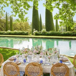 White Rattan Decoration Set|Mrs. Alice Hot