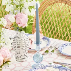 White Rattan Decoration Set|Mrs. Alice Discount