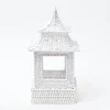 White Rattan Pagoda Lantern|Mrs. Alice
