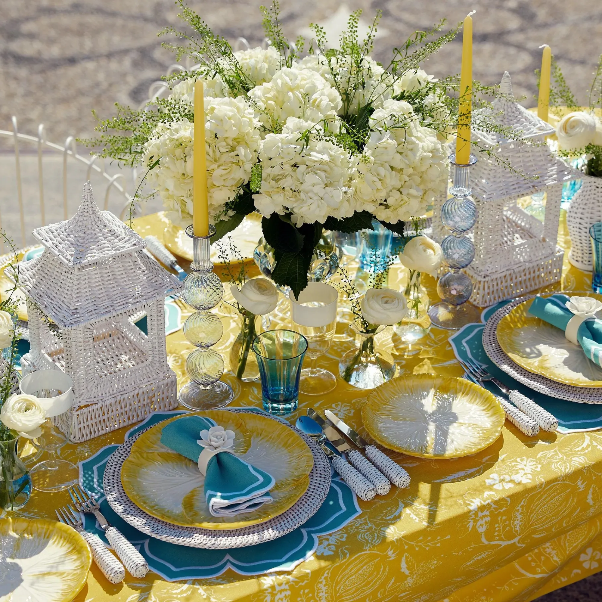 White Rattan Pagoda Lantern|Mrs. Alice