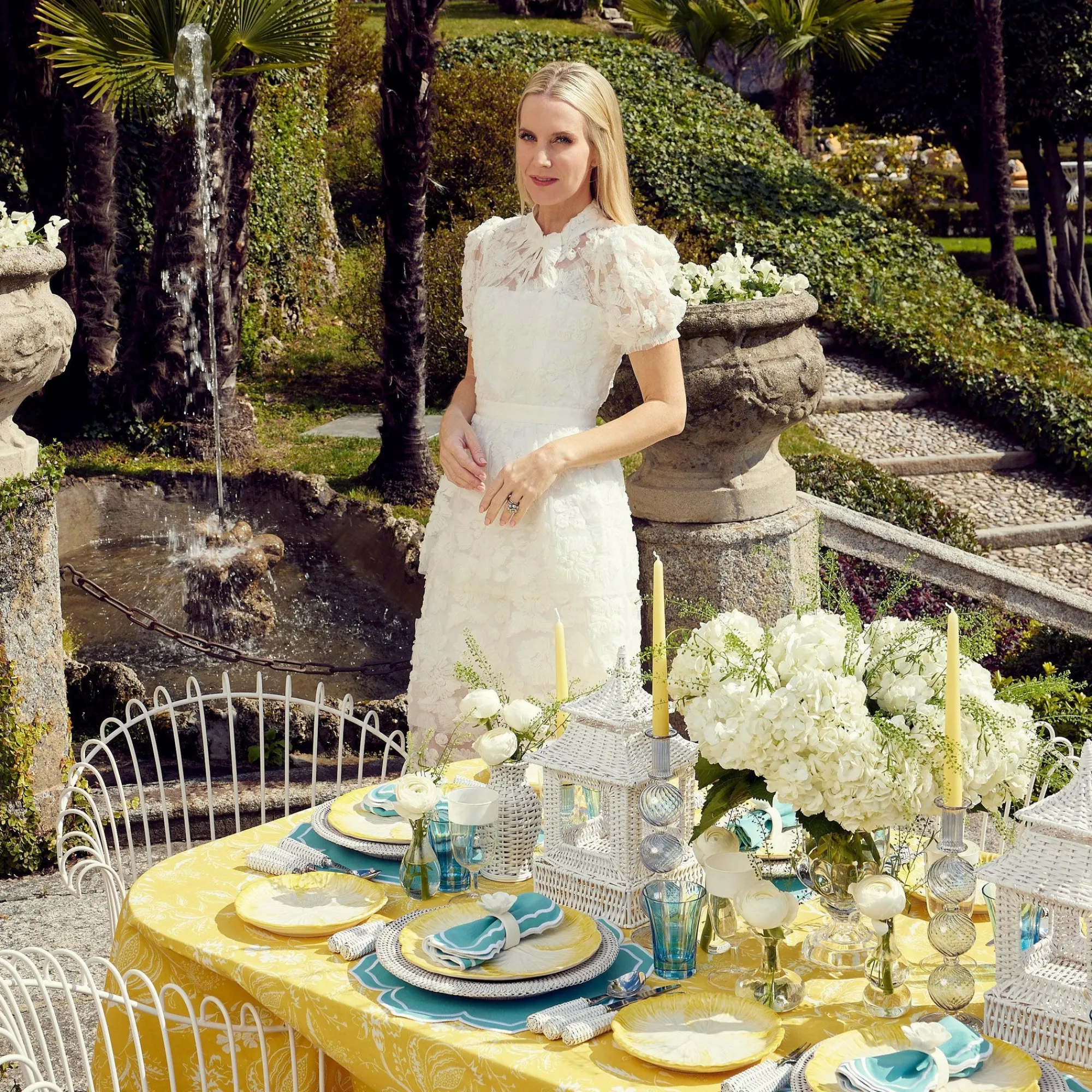 White Rattan Pagoda Lantern|Mrs. Alice