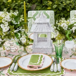 White Rattan Pagoda Lantern|Mrs. Alice