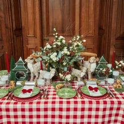 White Ribbon Water & Wine Glassware Set|Mrs. Alice Discount