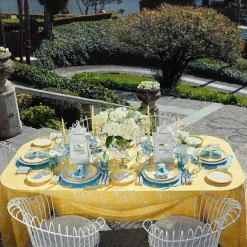 Yellow Capri Lettuce Dinner Plates (Set Of 4)|Mrs. Alice Best