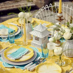 Yellow Melograno Candlescape|Mrs. Alice