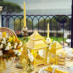 Yellow Pagoda Lantern Set|Mrs. Alice Online
